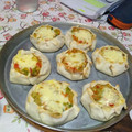 El cooksnap de Anita Nuñez cuando hizo Canastitas de verduras.