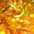 Sayyed Tarannum का कुकस्नैप जब उन्होंने वाइट मटर के छोले (White Matar ke chole recipe in Hindi) बनाया था।
