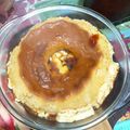 El cooksnap de Javier Hernández cuando hizo Flan de huevo.