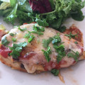 El cooksnap de Becky cuando hizo Pollo con salsa de tomate gratinado.