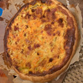 El cooksnap de saiko cuando hizo Quiche de puerro, bacon y zanahoria.