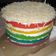 Cooksnap dari Sulis Aku untuk resep 10. Rainbow Cake Ny. Liem Super Lembut