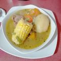 El cooksnap de Jorge Ortega cuando hizo Cazuela de pollo.
