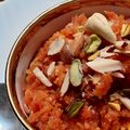 Farzana Memon 's cooksnap of when they made Gajar Ka Halwa.