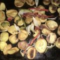 El cooksnap de Daniela Sol Dll cuando hizo Papas al horno con cebolla y morrón.