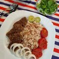 کوک اسنپ نیره اعظم زنجانی بعد از امتحان کردن سماق پلو (کته).