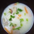 Cooksnap Rose Nani Nizah Nayan semasa beliau membuat Bubur Ayam.