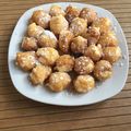 El cooksnap de Uchi Lopez cuando hizo Buñuelos de viento.