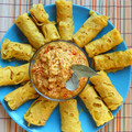 El cooksnap de Aida Cocina cuando hizo Roti Jala.