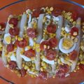 El cooksnap de Noemí cuando hizo Pastel de patata y espárragos.