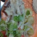 El cooksnap de Liliana Riveros cuando hizo Solomillo de cerdo con papas al horno y salsa de roquefort.