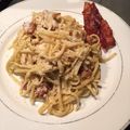 J Mesa's cooksnap of when they made Bacon Chicken Carbonara.