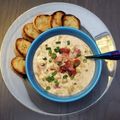 JasonADouglas's cooksnap of when they made New England Clam Chowder.