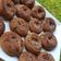 El cooksnap de Rocio Ayala cuando hizo Pepas de chocolate y dulce de leche (sin manteca)🍫🍫.