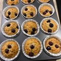 El cooksnap de Marcelita cuando hizo Muffins saludables de arándanos.