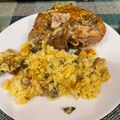 Cooksnap από KonstantinosChef στη συνταγή Ρύζι στο φούρνο με χοιρινές μπριζόλες