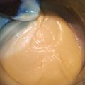 El cooksnap de LaLii Wagner cuando hizo Crema pastelera.