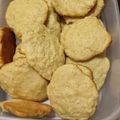 Durst Márta Cooksnap-ja, amikor elkészítette a(z) Puha kókuszos keksz receptet.