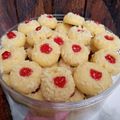 Cooksnap dari Baking With 'Otang' untuk resep Strawberry Cheese Thumbprint Cookies