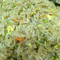 El cooksnap de macorose66 cuando hizo Arroz frito con camarones.