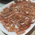 El cooksnap de Evangelina Schiavoni cuando hizo Cascaritas de limón confitadas.