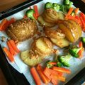 Cooksnap dari mrs.rythma untuk resep Hasselback Potatoes