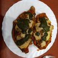 El cooksnap de Yirkash cuando hizo Boniato relleno de pollo al pesto🌱🍠.