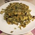 El cooksnap de AEC cuando hizo Bacalao a bras con atajo, una receta portuguesa.