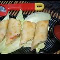 Monika gupta 's cooksnap of when they made Paneer Corn Spring Roll.