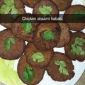 Noman Qureshi's cooksnap of when they made Chicken Shami Kabab😋.