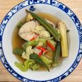 Cooksnap Cempaka Putih semasa beliau membuat 🐠🐟🐠🐟 Singgang Ikan Tenggiri.