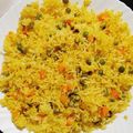 Brian Kimani's cooksnap of when they made Simple vegetable rice.