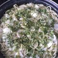 El cooksnap de Banky Herrera cuando hizo Spaghetti en crema de cilantro.