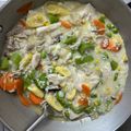 胖老公 的 絲瓜菇菇肉片蛋花粥 cooksnap