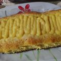 El cooksnap de Norma Beatriz cuando hizo Pan de Maíz con crema pastelera.