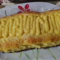El cooksnap de Norma Beatriz cuando hizo Pan de Maíz con crema pastelera.