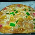 El cooksnap de Faika cuando hizo Coca de San Juan.
