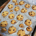 El cooksnap de Isa prrr cuando hizo Galletas de avena, naranja y chocolate.
