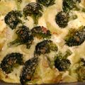 El cooksnap de irune cuando hizo Brócoli, patata y jamón gratinados.