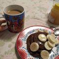 El cooksnap de Ludgonzalez95 cuando hizo Pancakes de avena banana y chocolate amargo.