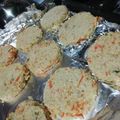 El cooksnap de Florencia cuando hizo Hamburguesas de arroz yamaní integral.