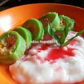 Cooksnap dari Miss Nora untuk resep Es Pisang 🍌 Ijo