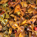 El cooksnap de saray cuando hizo Pasta con verduras y salsa de soja.