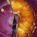 El cooksnap de Lorena Quiroga cuando hizo Torta invertida de durazno.