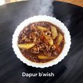 Cooksnap dari Dapur B'wish untuk resep Semur daging sapi cincang dan kentang