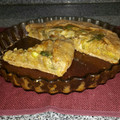 El cooksnap de Geraytere Monti cuando hizo Tarta de zapallito, berenjena ahumada yricota con masa de queso😀.