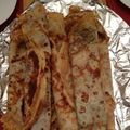 El cooksnap de Cristina Del Solar cuando hizo Panqueques *Chilenos*.