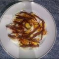 El cooksnap de Miguel cuando hizo Huevos a la gallega con anchoas y jamón de york.