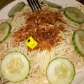 Umman Amir And Minaal 🎂🍜🍝's cooksnap of when they made Spaghetti.