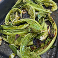 Yuki Kayashima's cooksnap of when they made Roast cauliflower leaves.